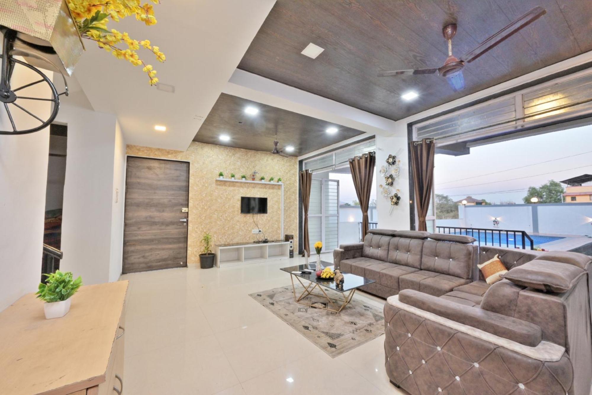 לונבלה Ll Empyrean Stay Ll 4Bhk Ll Ac Ll Pool Ll Mystical Stone Villa Ll מראה חיצוני תמונה