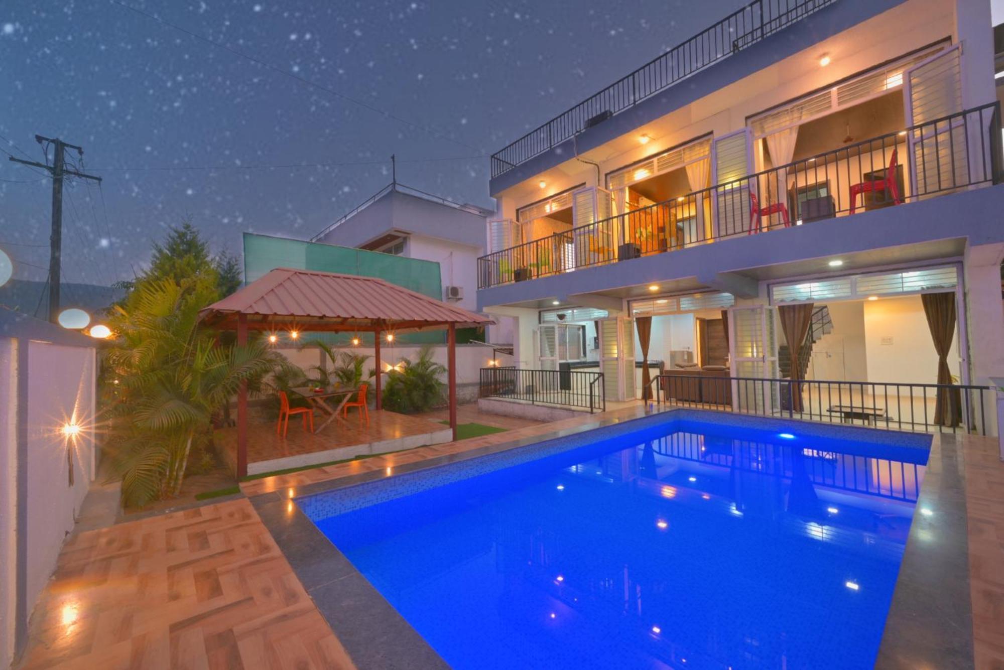 לונבלה Ll Empyrean Stay Ll 4Bhk Ll Ac Ll Pool Ll Mystical Stone Villa Ll מראה חיצוני תמונה