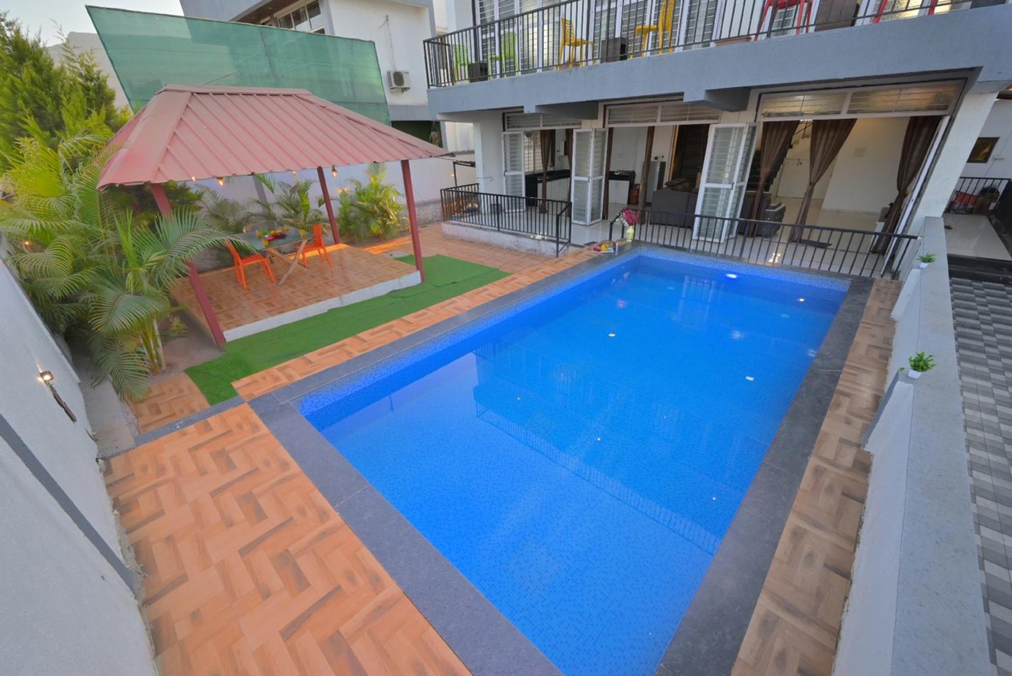 לונבלה Ll Empyrean Stay Ll 4Bhk Ll Ac Ll Pool Ll Mystical Stone Villa Ll מראה חיצוני תמונה
