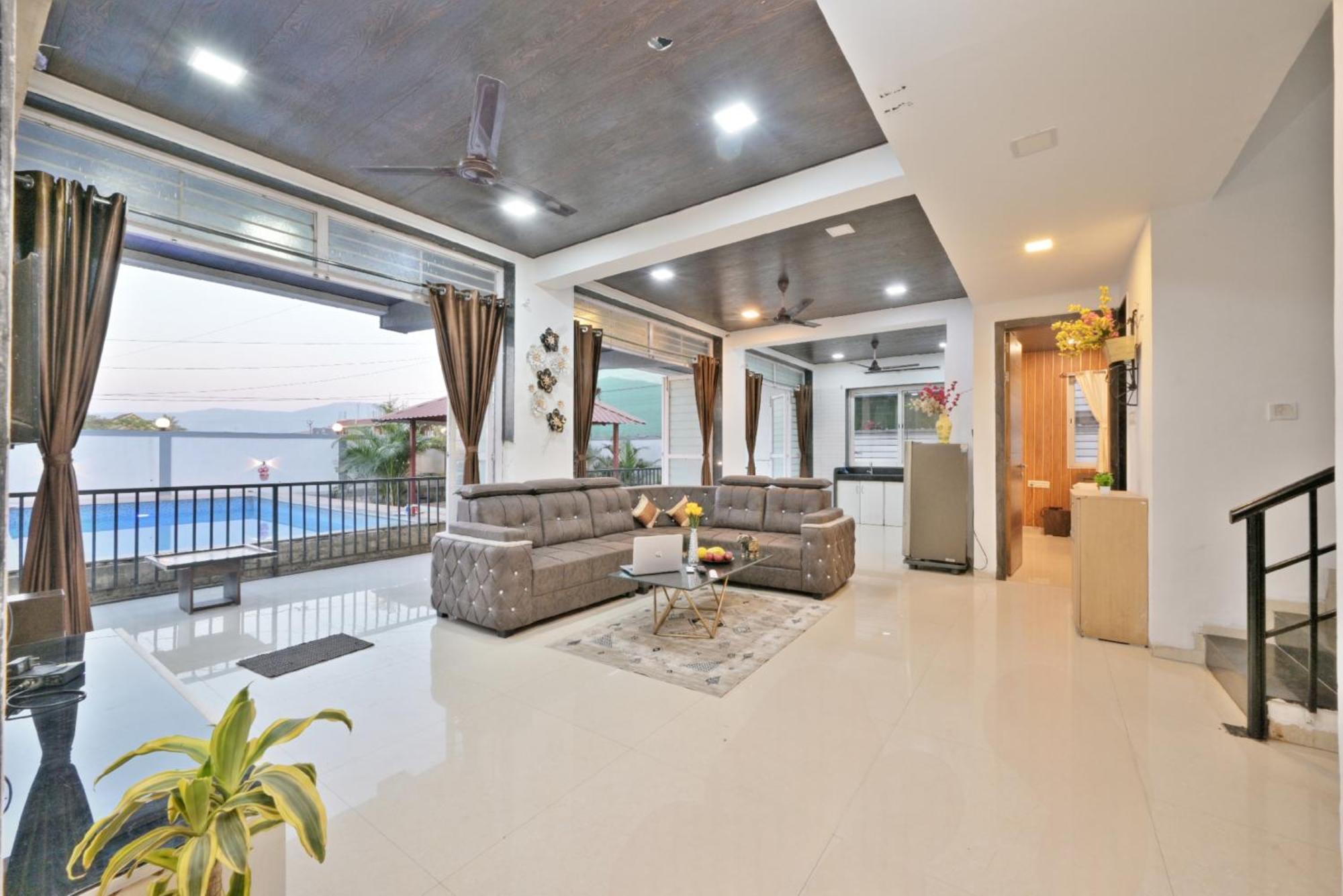 לונבלה Ll Empyrean Stay Ll 4Bhk Ll Ac Ll Pool Ll Mystical Stone Villa Ll מראה חיצוני תמונה