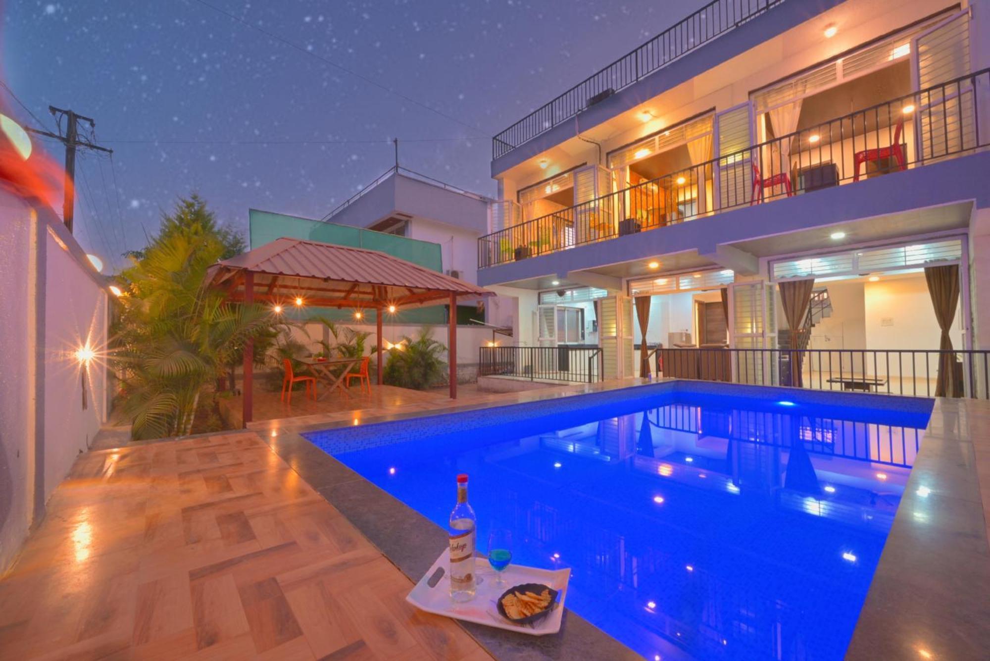 לונבלה Ll Empyrean Stay Ll 4Bhk Ll Ac Ll Pool Ll Mystical Stone Villa Ll מראה חיצוני תמונה
