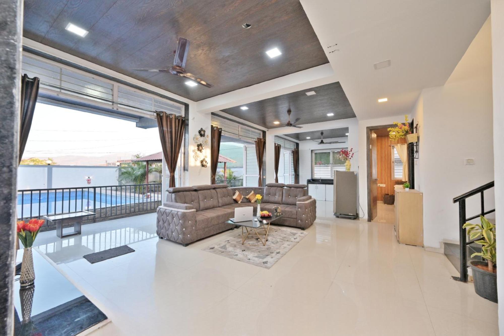 לונבלה Ll Empyrean Stay Ll 4Bhk Ll Ac Ll Pool Ll Mystical Stone Villa Ll מראה חיצוני תמונה