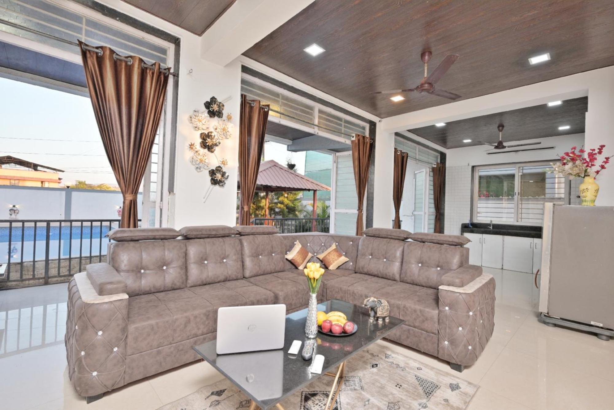לונבלה Ll Empyrean Stay Ll 4Bhk Ll Ac Ll Pool Ll Mystical Stone Villa Ll מראה חיצוני תמונה